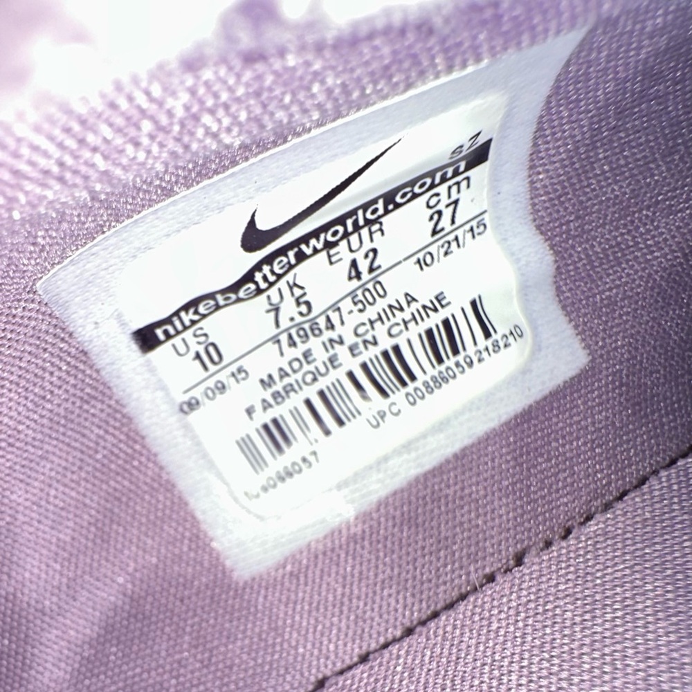 NWOT - Nike Women Classic Ultra PRM 749647 500 Purple Smoke size 10 - Picture 6 of 6
